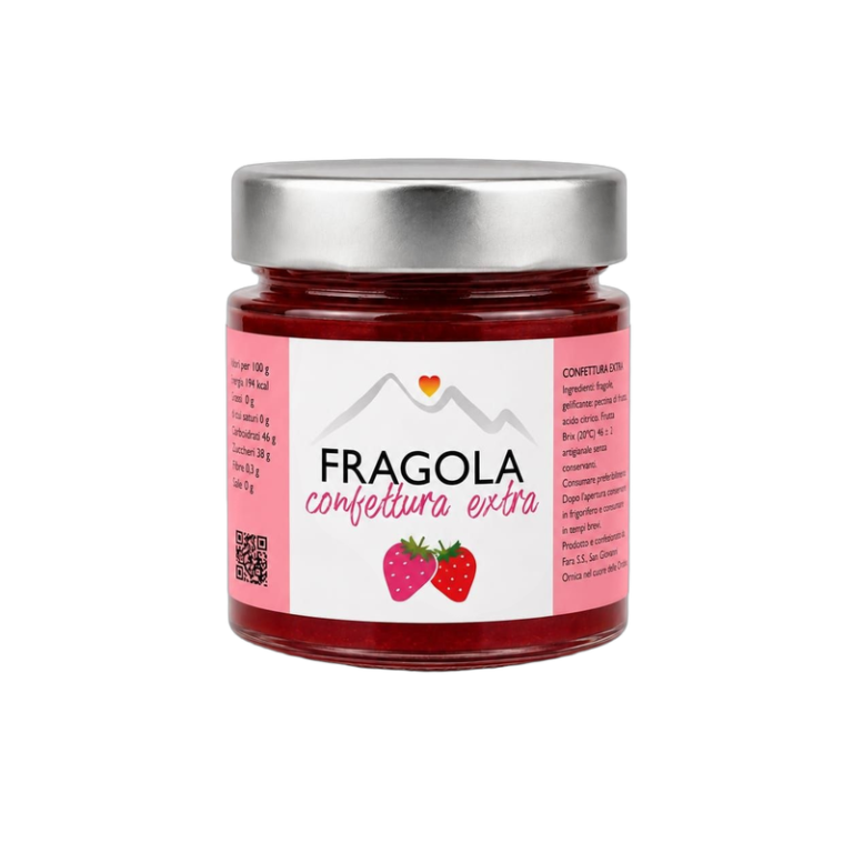 Confettura extra di Fragola – Ornica nel Cuore