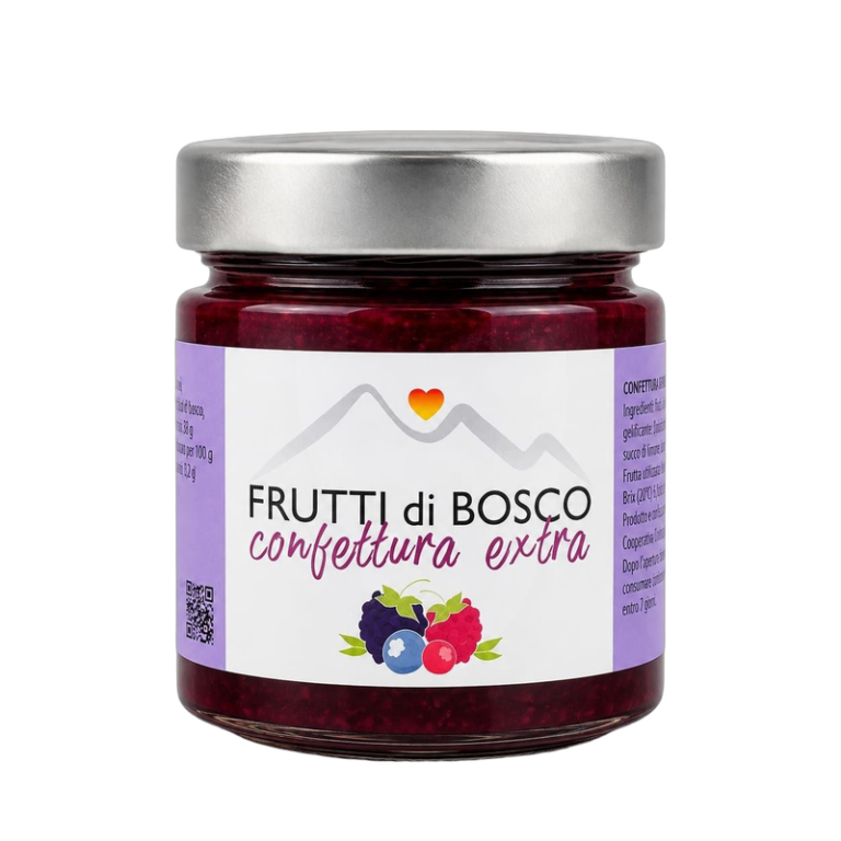 Confettura extra di Frutti di bosco – Ornica nel Cuore