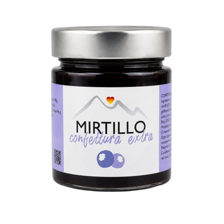 Confettura extra di Mirtillo – Ornica nel Cuore
