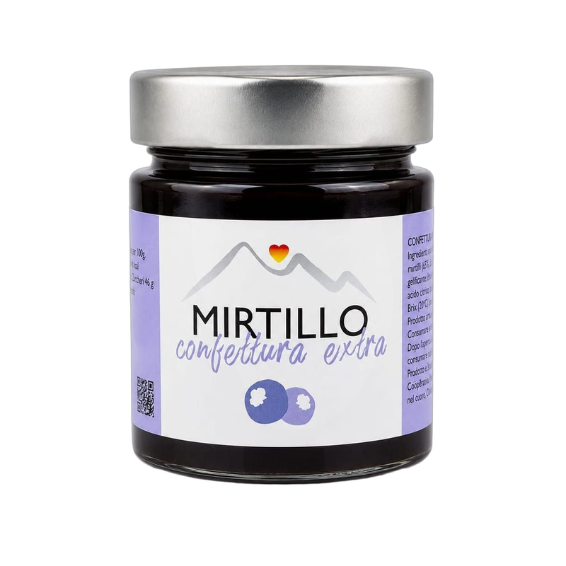 Confettura extra di Mirtillo – Ornica nel Cuore
